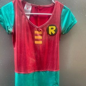 Batman and Robin dress for Robin.  Sexy.  Comicon. Cosplay.